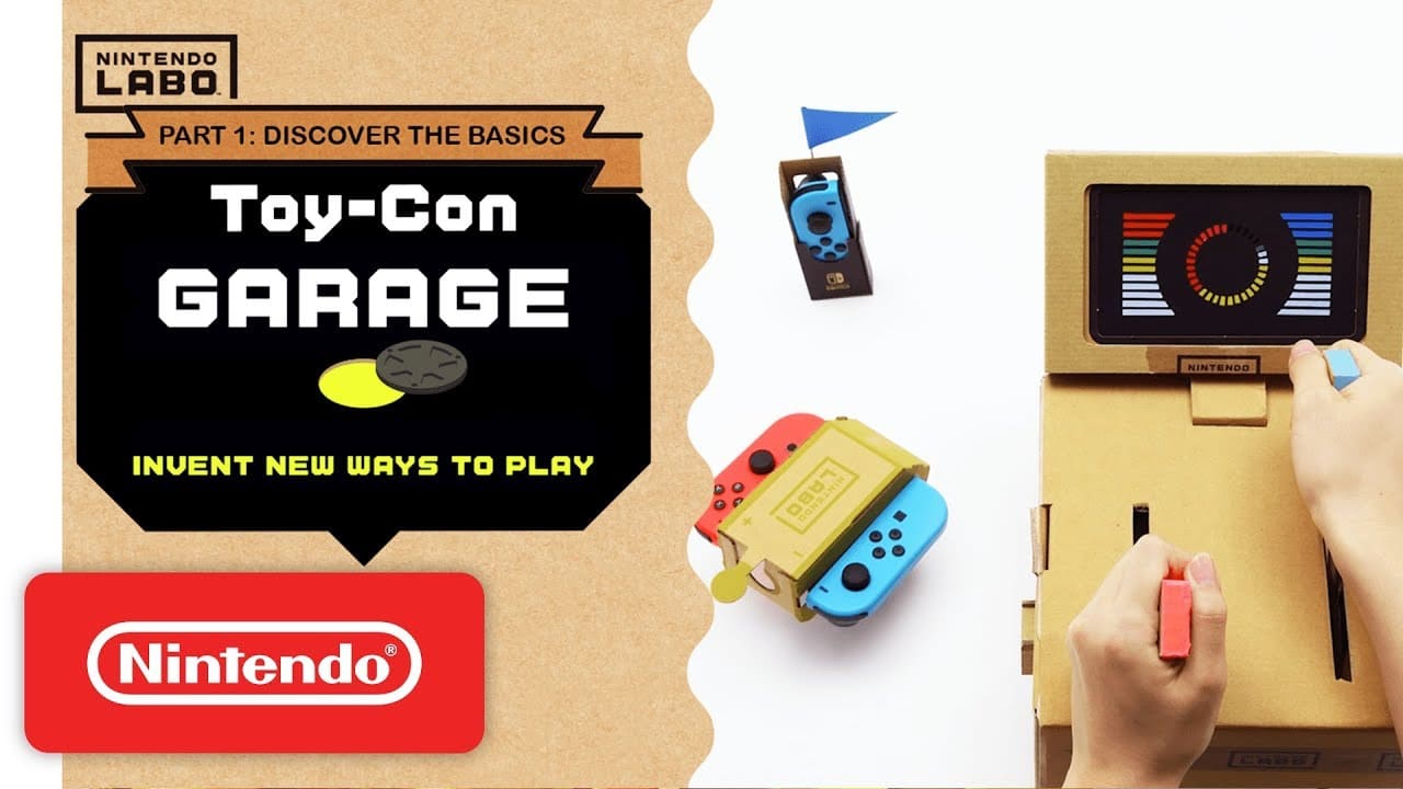 Nieuwe trailer Nintendo Labo – Toy-Con-werkplaats