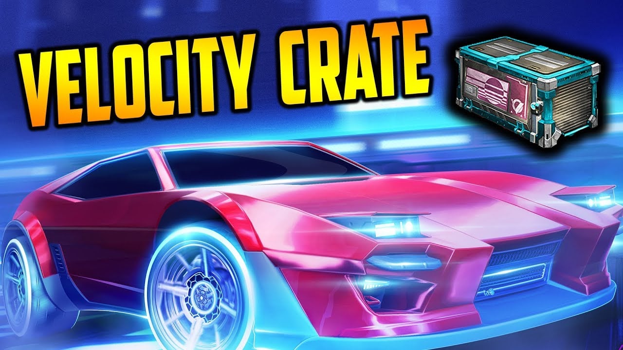 Nieuwe Velocity-crate in Rocket League