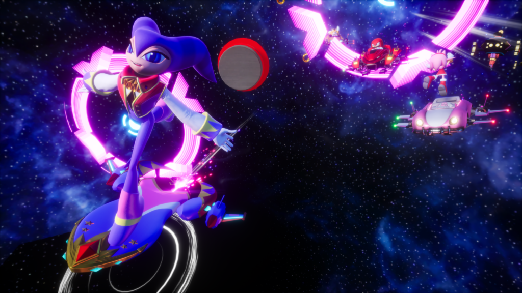 NiGHTS komt op kerstavond naar Sonic Racing: CrossWorlds