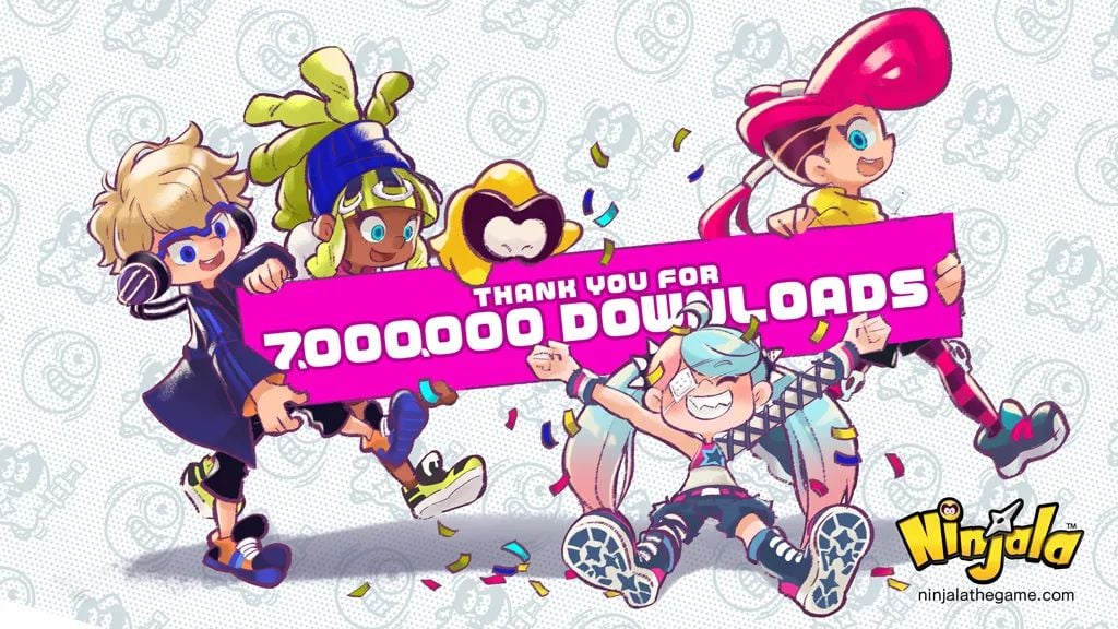 Ninjala behaald wereldwijd 7 miljoen downloads