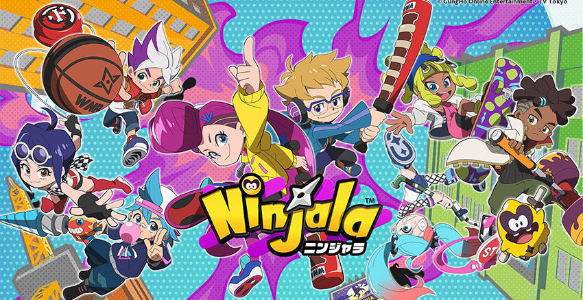 Ninjala Anime Series debuteerde op 8 januari