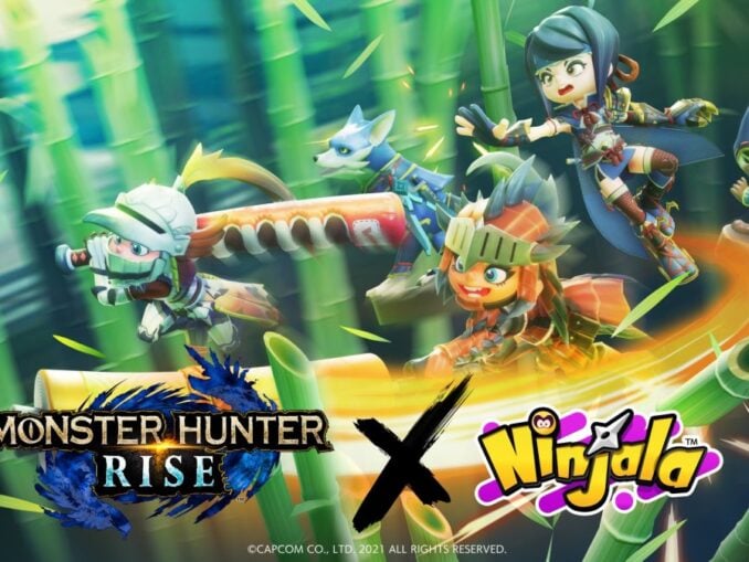 News - Ninjala announces Monster Hunter Rise event April 27th 