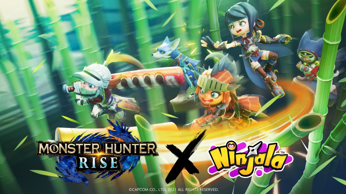 Ninjala announces Monster Hunter Rise event April 27th