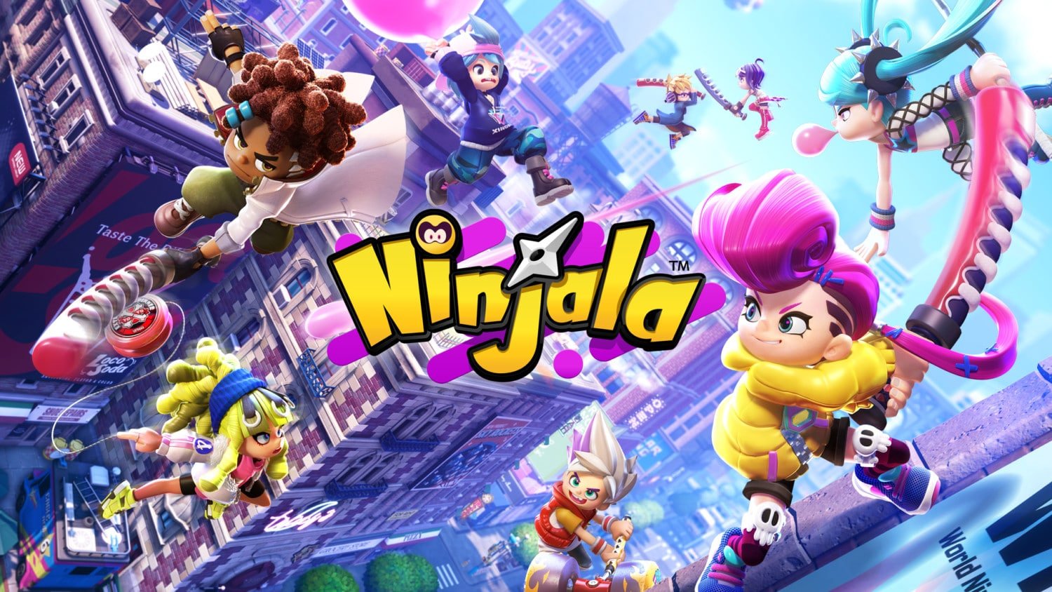Ninjala – Features 8-Player Battle Royale and 4-VS-4 Modes