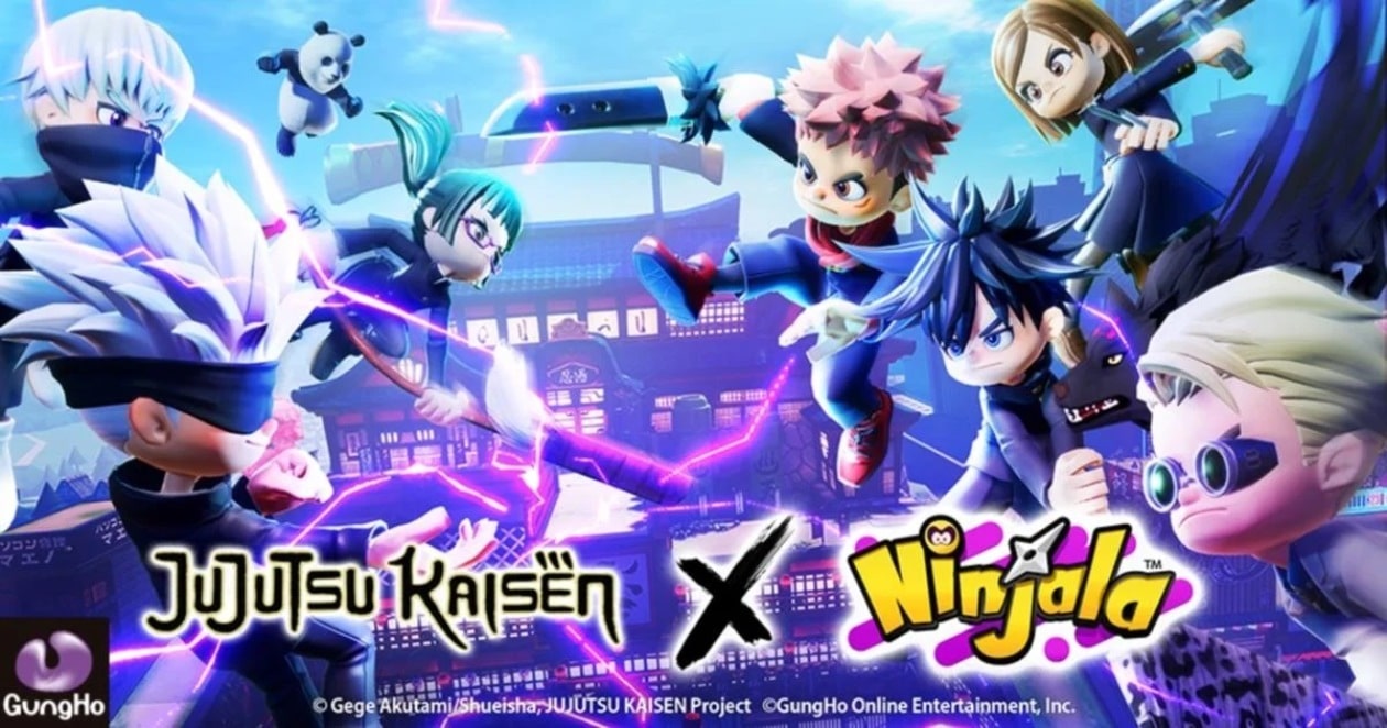 Ninjala – Jujutsu Kaisen samenwerking