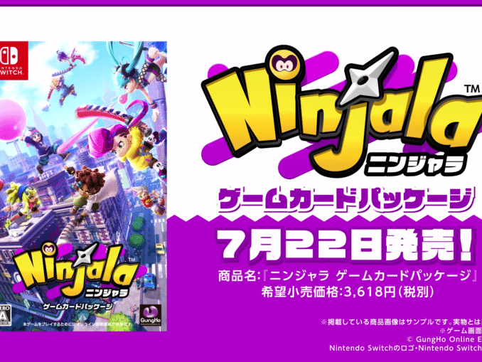 Nieuws - Ninjala – Fysieke release komt op 22 juli in Japan 