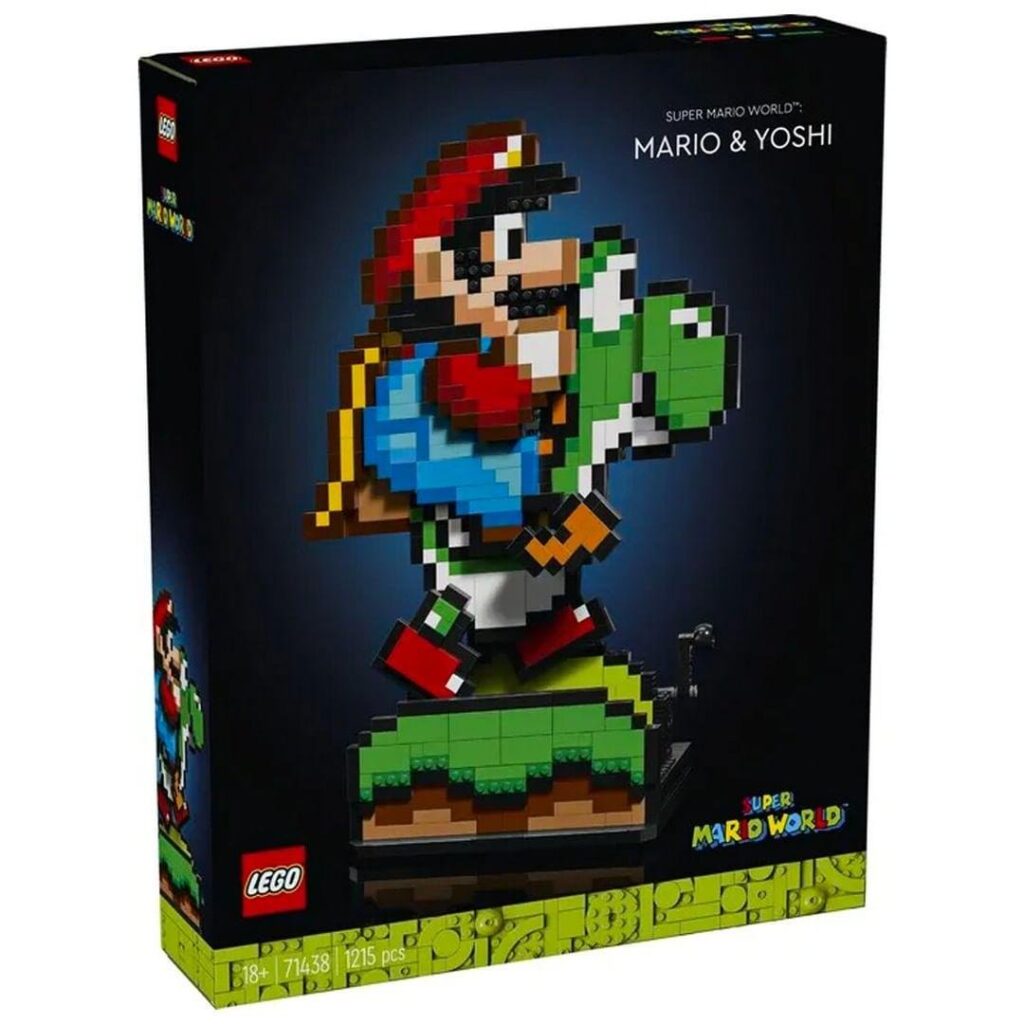 Nintendo and LEGO’s Super Mario World-Themed Mario & Yoshi Set