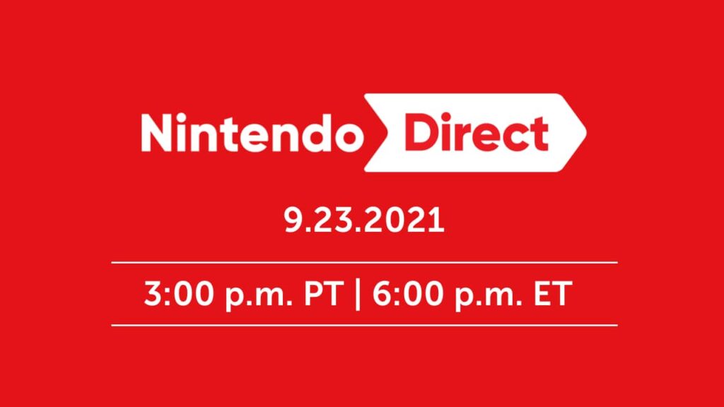 Nintendo Direct – 23 September 00:00