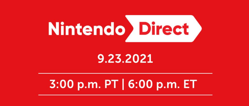 Nintendo Direct – 23 September 00:00