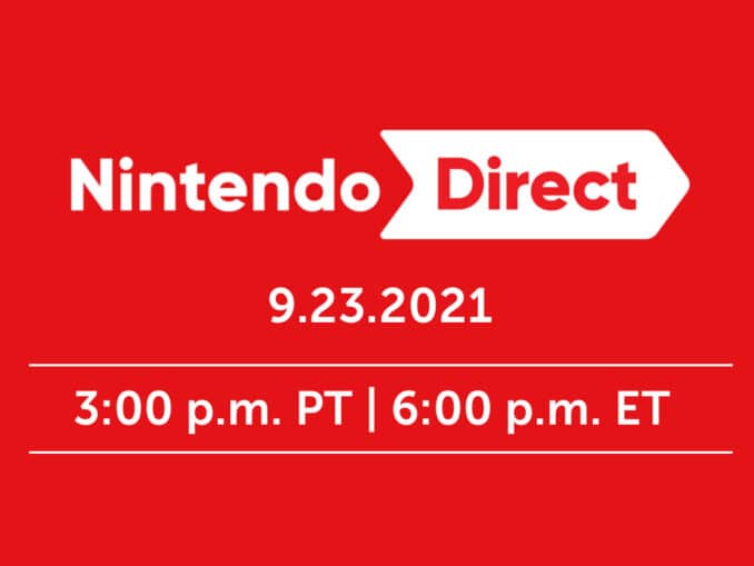News - Nintendo Direct – 23rd September 00:00 