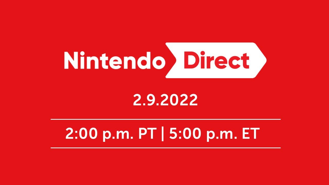 Nintendo Direct – 9 Februari 9th 2022, 40 minuten