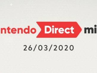 Nintendo Direct Mini 26 Maart 2020 samenvatting