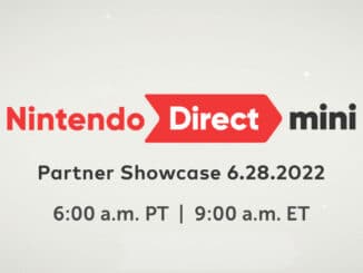 Nintendo Direct Mini: Partner Showcase coming