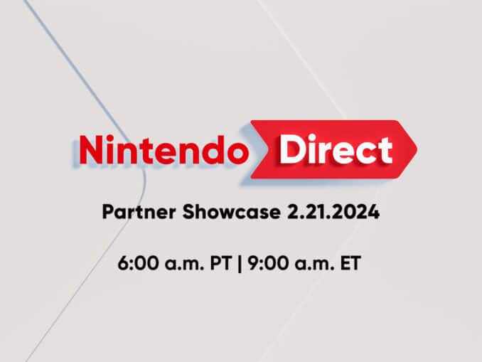 Nieuws - Nintendo Direct Partner Showcase: 21 februari – Wat kun je verwachten? 