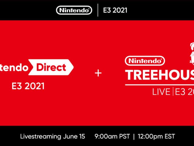 Nieuws - Nintendo E3 Direct en Treehouse Live E3 aangekondigd – 15 Juni 
