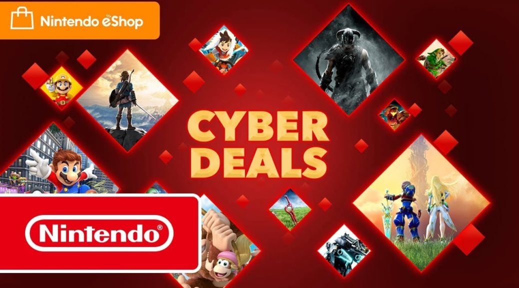 Nintendo eShop cyberaanbiedingen 2018