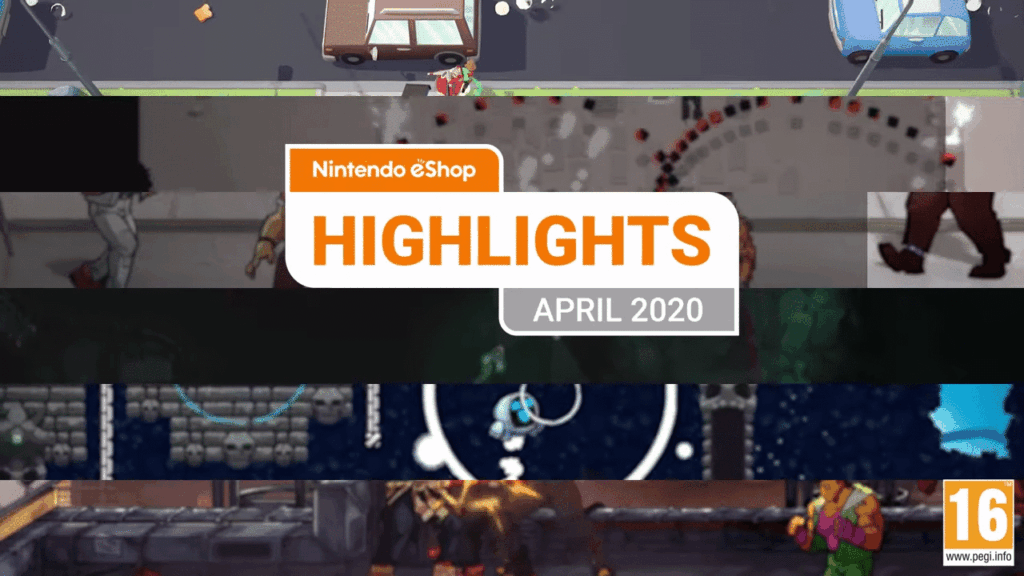 Nintendo eShop Hoogtepunten April 2020