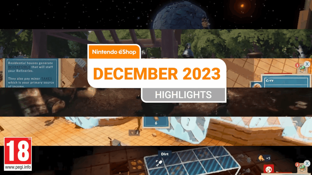 Nintendo’s European Digital Game Highlights – December 2023