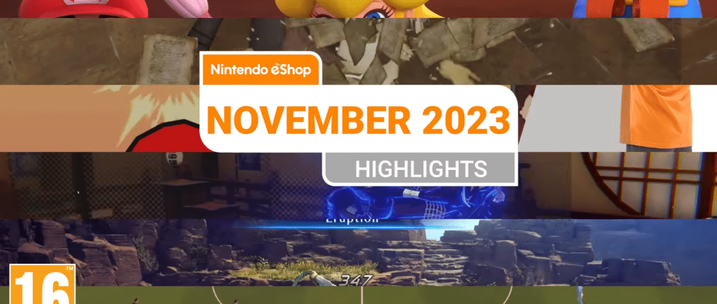 Hoogtepunten van de Europese eShop van Nintendo: Het lekkere van november 2023