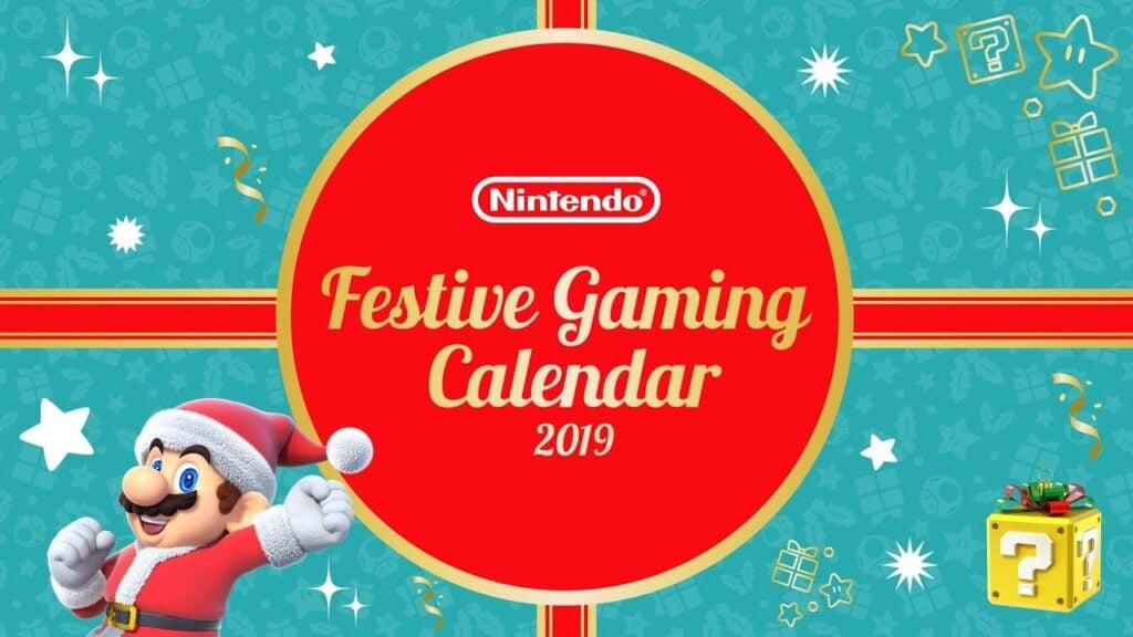 Nintendo festive advent calendar 2019