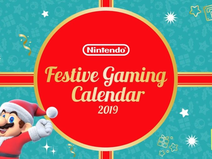 Nieuws - Nintendo feestelijke adventskalendar 2019 