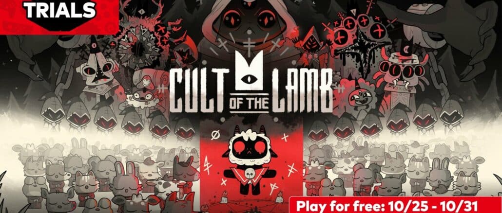 Nintendo’s Game Trials: ervaar Cult Of The Lamb gratis en bespaar 40%