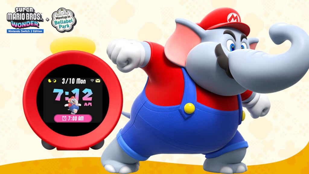 Nintendo geeft Alarmo een vrolijke boost met nieuwe Super Mario Bros. Wonder-scènes