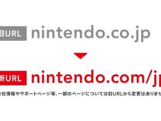 Nintendo Japan-websitedomeinupdate: online aanwezigheid verbeteren