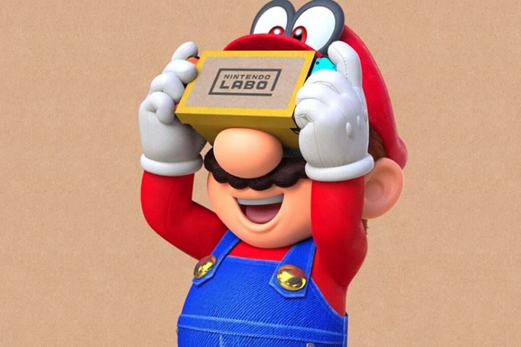 Nintendo Labo homepage verklaring voor verwijdering