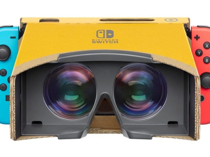 Nieuws - Nintendo Labo VR Kit – Niet aangeraden voor kinderen jonger dan 7 