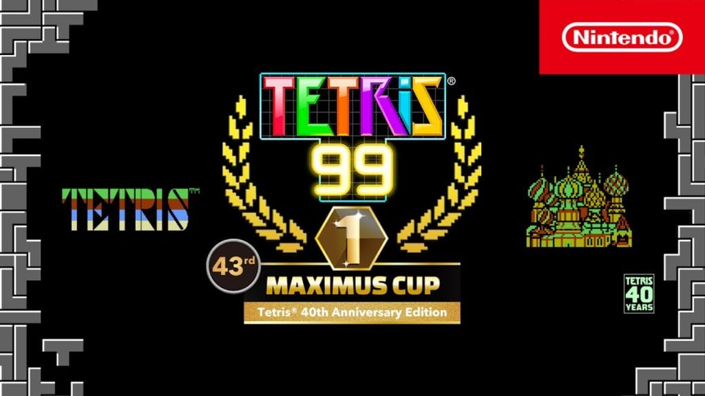 Nintendo lanceert 43e Maximus Cup voor Tetris 99 met exclusief NES-thema