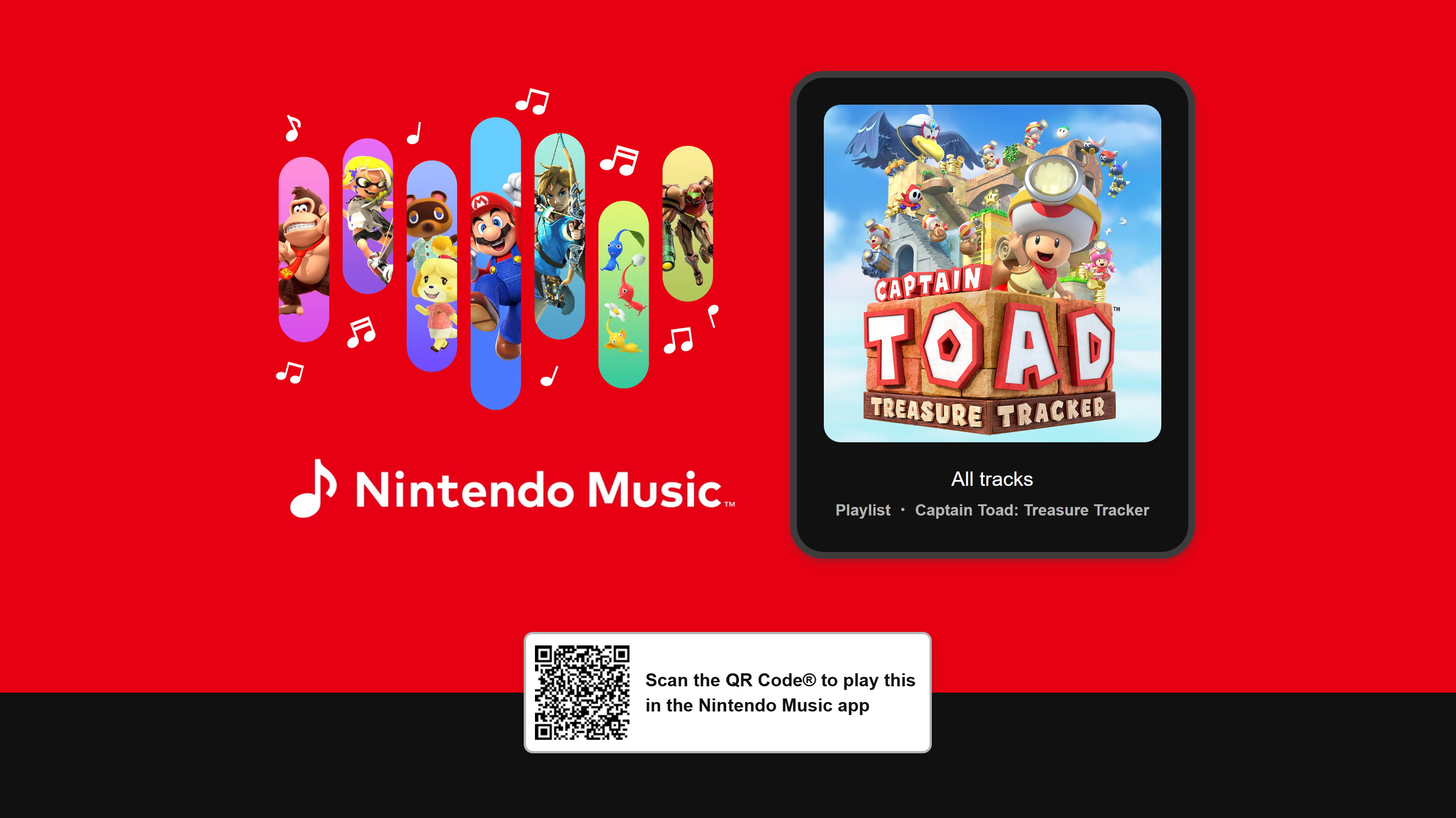 Nintendo Music voegt Captain Toad: Treasure Tracker toe — 58 nieuwe nummers