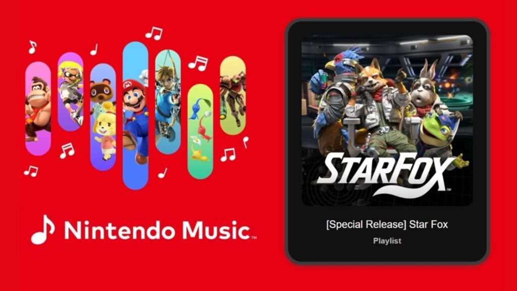 Nintendo Music voegt Star Fox Switch 2-nummers toe voor Switch Online-abonnees