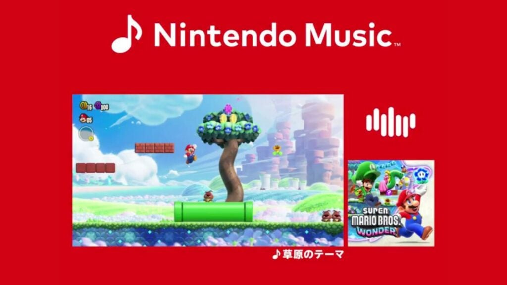 Nintendo Music App Expands Library with Super Mario Bros. Wonder Soundtrack