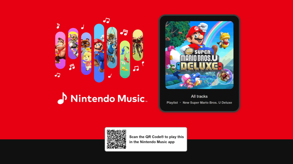 Nintendo Music App Update Brings 90 New Super Mario Bros. U Deluxe Tracks to Your Phone