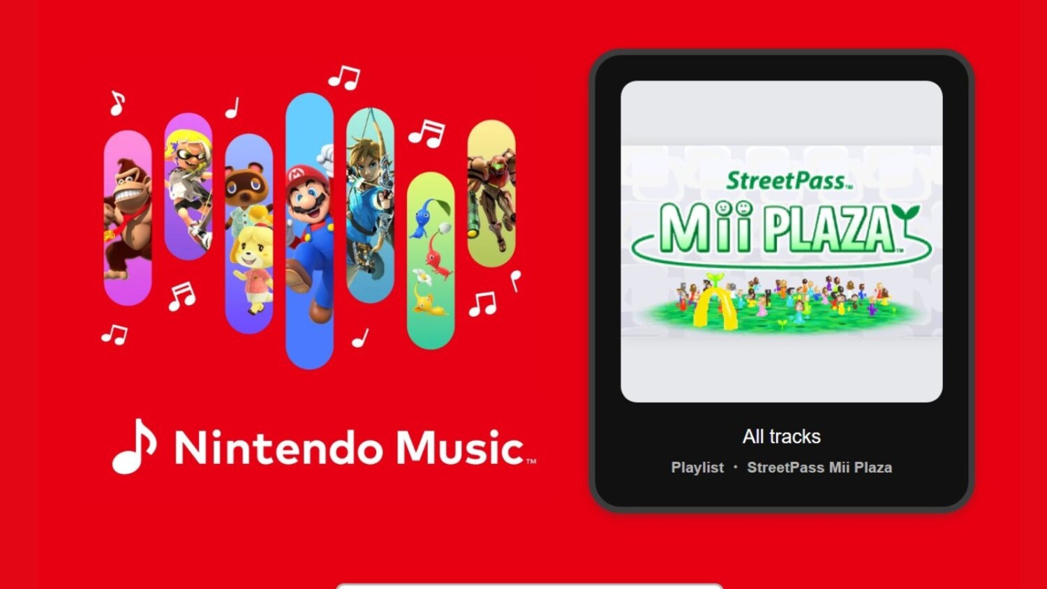 Nintendo Music Celebrates StreetPass Mii Plaza with Fresh Additions
