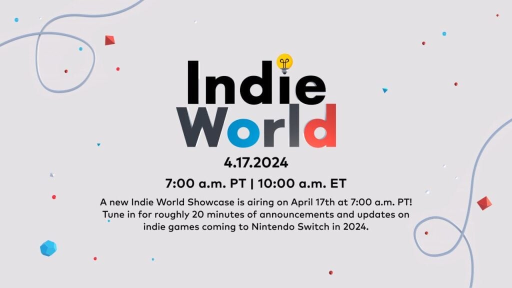 Nintendo’s volgende Indie World Showcase: 17 april 2024