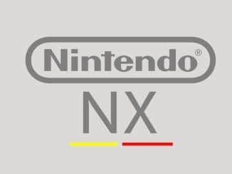 Nintendo NX boot screen and logo shown for a first time