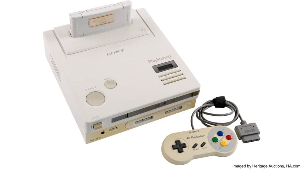Nintendo PlayStation Prototype – Geveild voor $360K