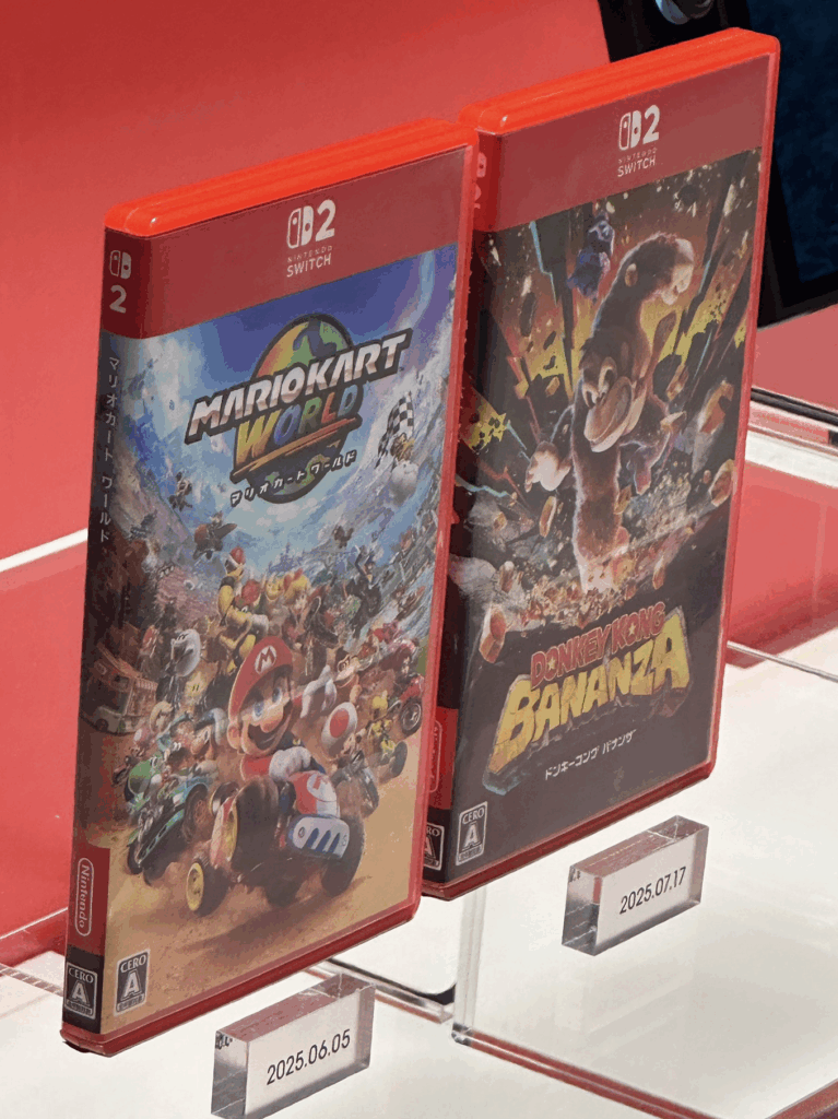 Een reis door Nintendo’s nieuwste tentoonstelling in Kyoto – Nintendo Switch 2 fysieke spelhoesjes Een reis door Nintendo’s nieuwste tentoonstelling in Kyoto – Nintendo Switch 2 fysieke spelhoesjes