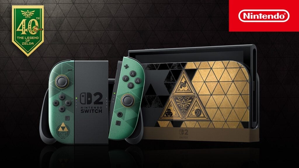 Nintendo Switch 2 Zelda 40th Anniversary Edition Revealed, Releases October 29, 2026