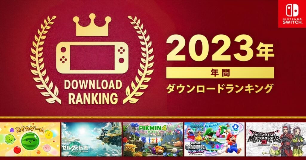 Nintendo Switch’s Top Downloads of 2023 – Suika Game Dominates