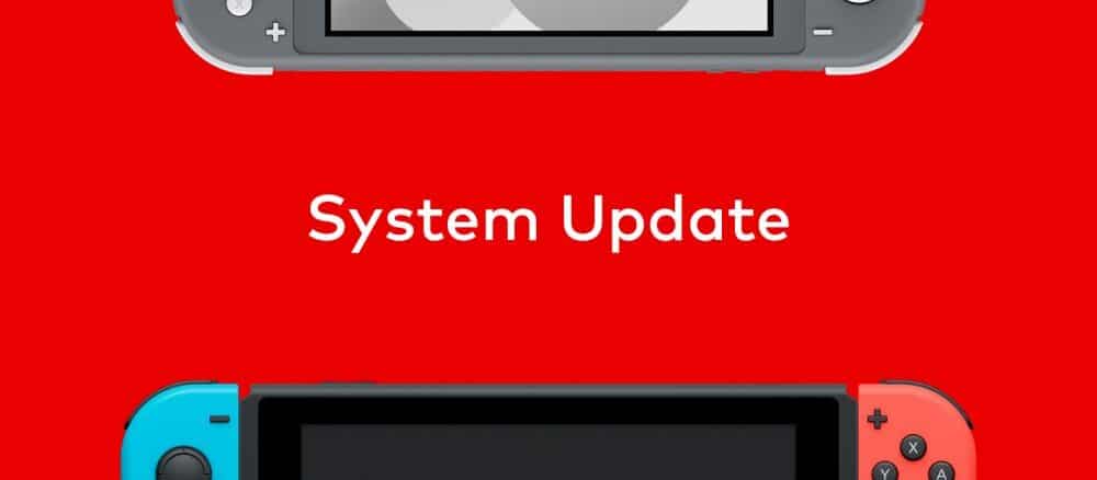 Nintendo Switch firmware update version 12.0.1