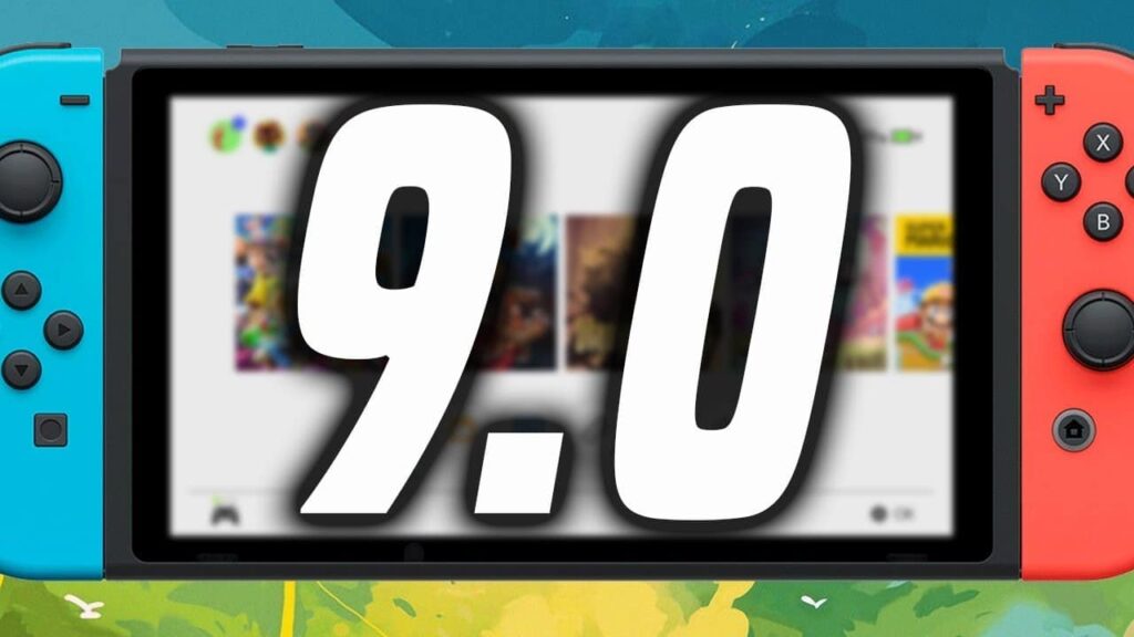 Nintendo Switch firmware versie 9.0.0