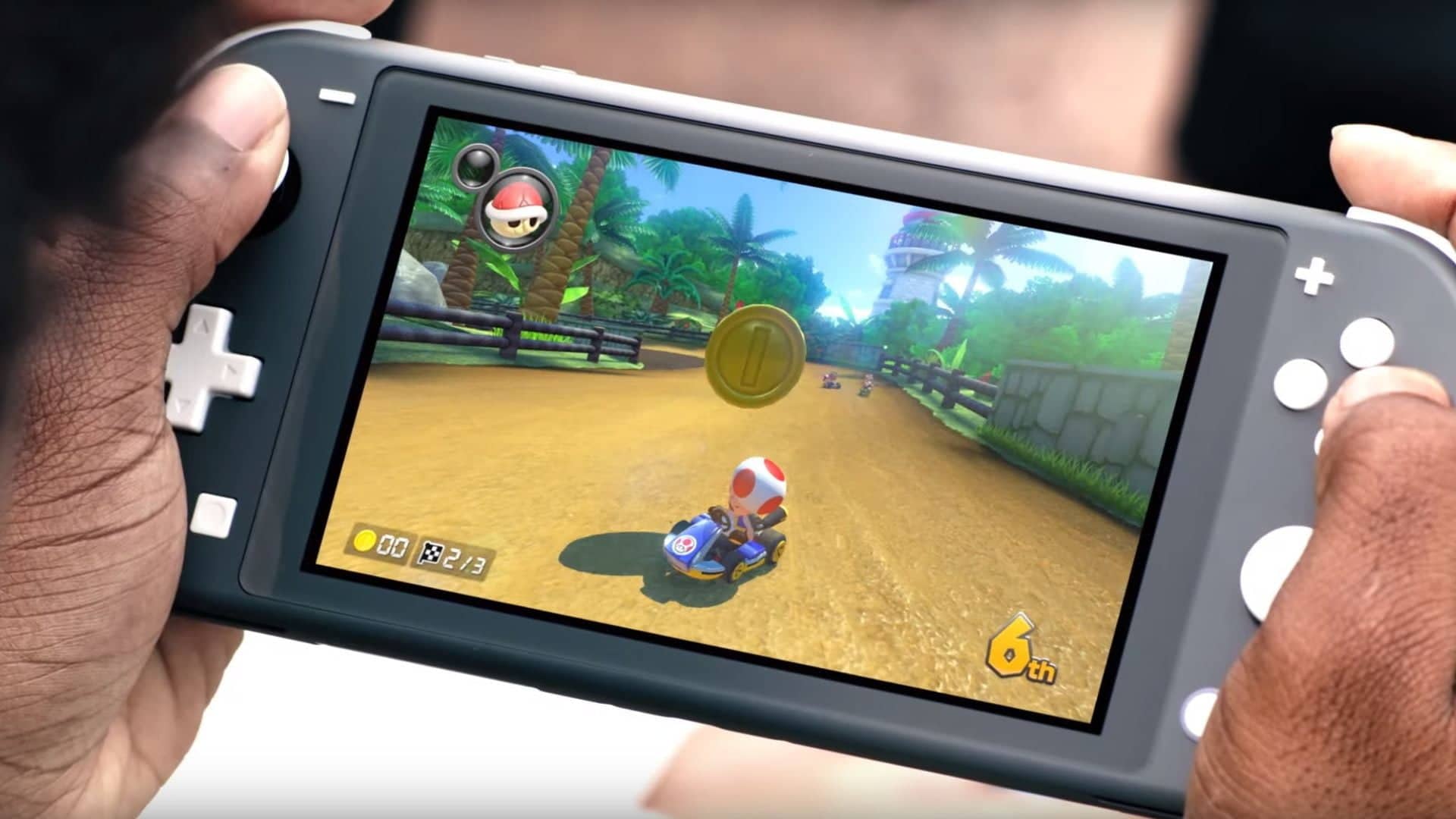 Nintendo Switch Lite – Niet te docken omdat het onderdeel ervoor mist
