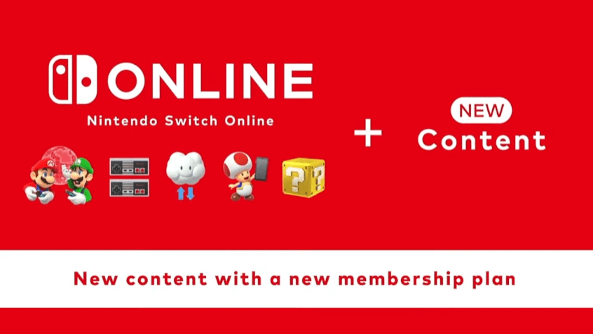 Nintendo Switch Online + Expansion Pack aangekondigd