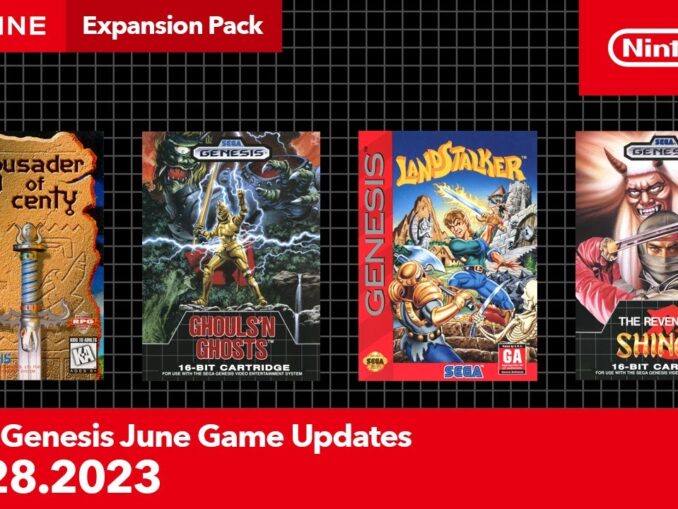 News - Nintendo Switch Online Expansion Pack: More Sega Genesis Classics 