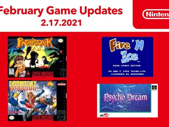 News - Nintendo Switch Online – February NES/SNES titles 