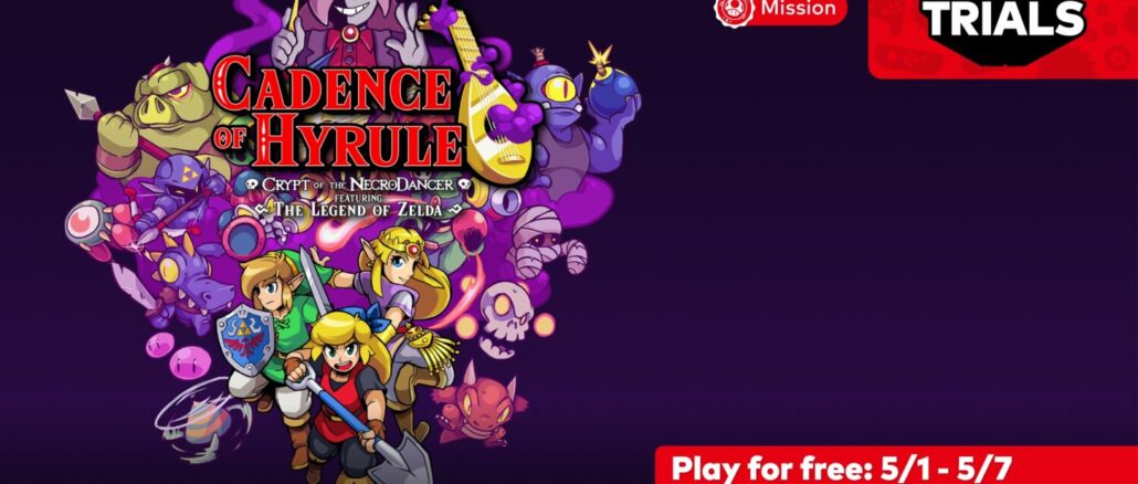Nintendo Switch Online Game Trials: Het ritme van Cadence Of Hyrule