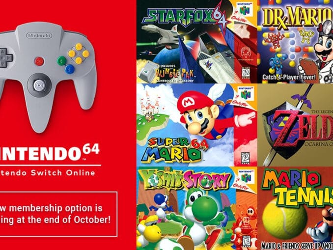 News - Nintendo Switch Online N64 Games 60Hz when English in Europe 